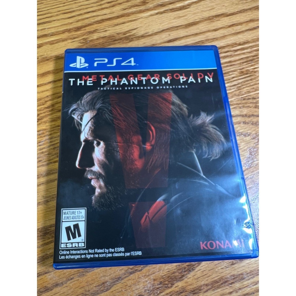 Metal Gear Solid V The Phantom Pain PS4 PlayStation 4 Konami 2015 20309-CS